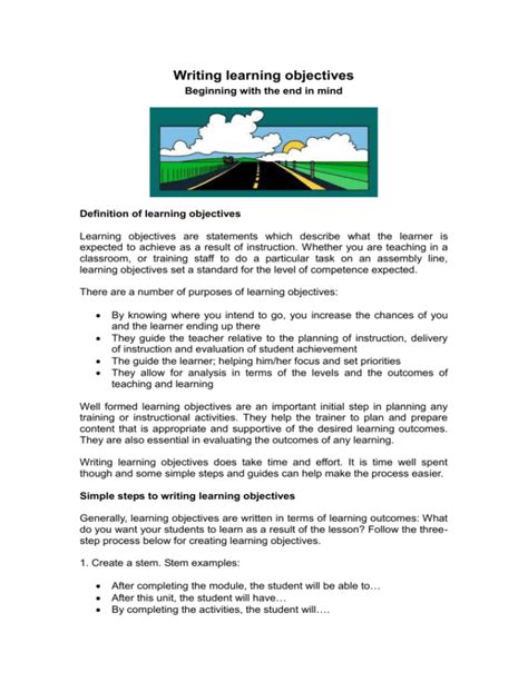 Image result for Creative Writing Learning Objectives