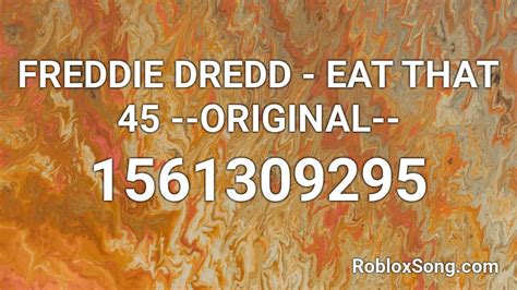 ChaCha Freddie Dredd Roblox ID Original Creator 的图像结果