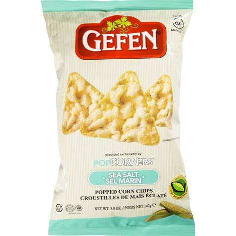 Gefen Popcorners Sea Salt 142g | Woolworths