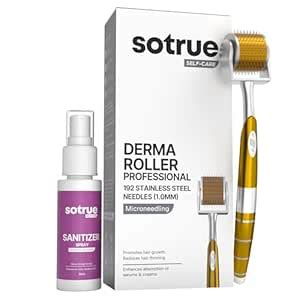 Sotrue Professional Derma Roller For Hair Growth 1 mm with 192 ...