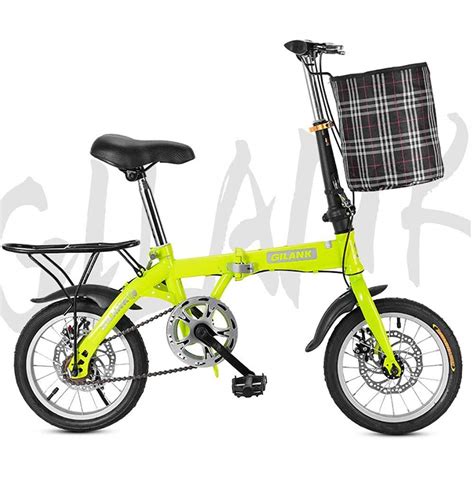 Buy WellingA Folding Bicycle 14 Inch 16 Inch 20 Inch Student Bicycle ...
