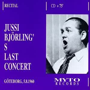 Buy Bjoerling's Last Concert Online at Low Prices in India | Amazon ...