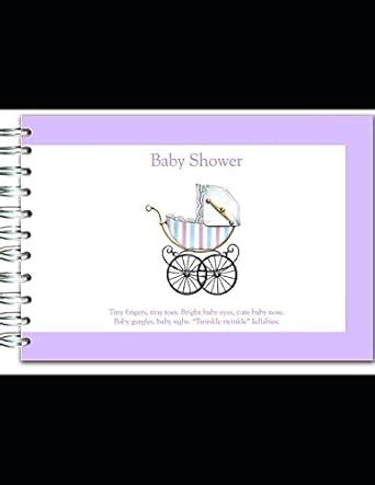 Baby Shower Guest Book: Sign In Guestbook with BONUS Gift Log : Amazon ...
