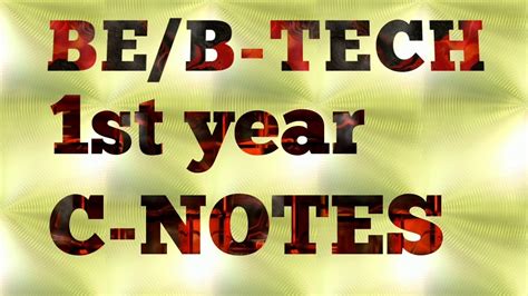 Image result for C Programming 1st Sem B.Tech One Shot