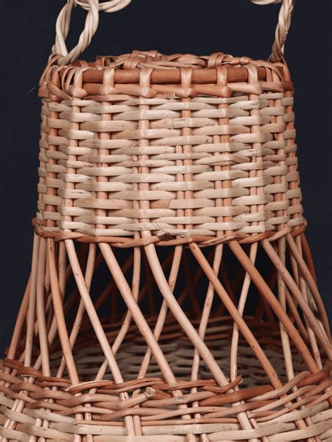 Shaakh Handwoven Willow Bell-Shaped Hanging Lamp Shade – Shopping in ...