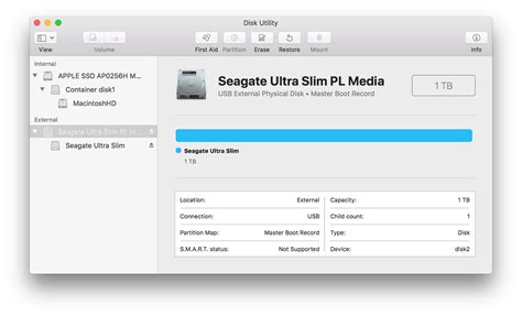 Disk Utility Errors and Questions for macOS 10.11 and higher | Seagate ...