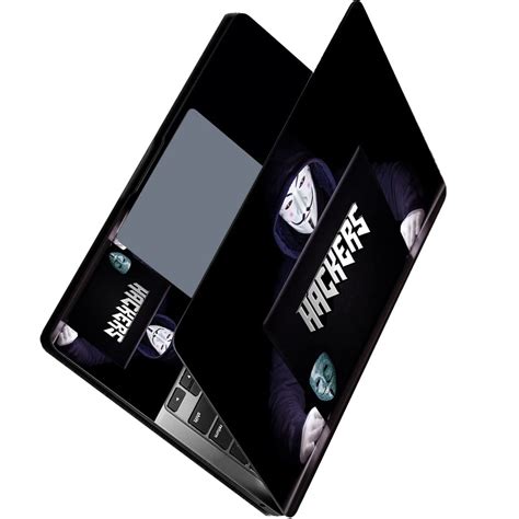 Colour world Laptop Decal Sticker Vinyl –Hacker Mask 19 Upto 15.6 inch ...