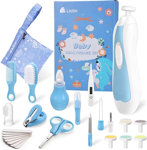 Amazon.com : Lictin Baby Healthcare and Grooming Kit, 31 in 1 Baby ...