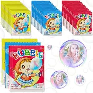 Buy Hollowfly 100 Pcs Bubble Concentrate Solution Refill 10 ml Bubble ...