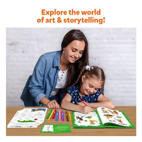 Buy Animal Inspired Storybook Art Kit (Age 5-10) Online In India ...