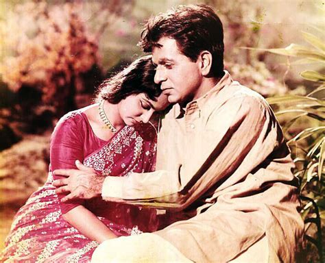 Dilip Kumar and Waheeda Rehman in Ram Aur Shyam - 1967 - Old Indian Photos