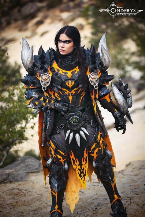 Ruiner Nergigante armor set from Monster Hunter World (@Cinderys ...