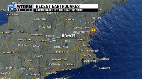 Maine earthquake felt by some in Capital Region