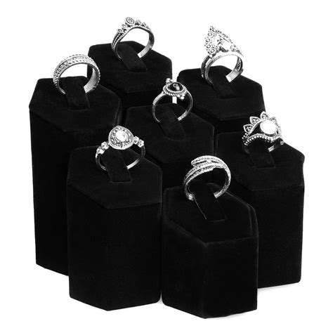 Mooca Jewelry Ring Stand Holder Display Set, Ring Holders for Jewelry ...