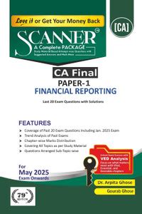 Financial Reporting (Paper 1 | CA Final | Gr. I) Scanner - Including ...