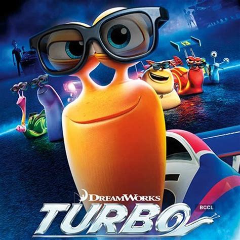 Check out a promotional poster of Hollywood animation film Turbo.