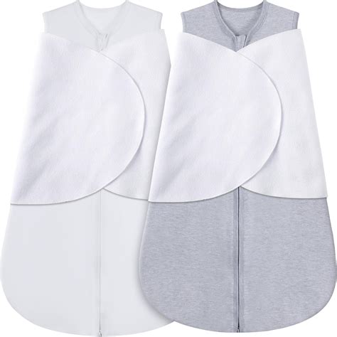 Amazon.com: BSTOPPT 100% Cotton Newborn Sleep Sack Swaddle,0-3 Months,3 ...