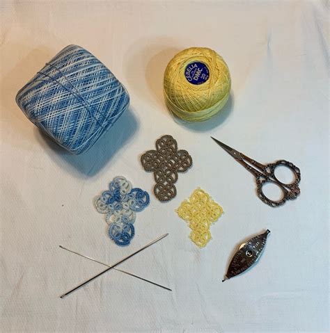 Tatted Cross Tutorial 的图像结果