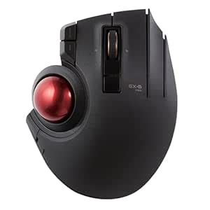 Amazon.in: Buy ELECOM M-XPT1MRXBK Trackball Mouse, Wired, Wireless ...