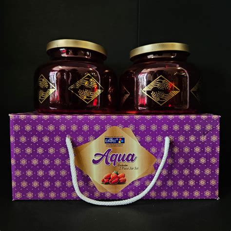 Eagle Aqua Exclusive 2 pieces jar set for groceries & Dry Fruits Stora ...
