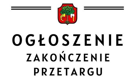 Ogłoszenie o zakończeniu przetargu - Limanowa.in