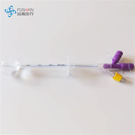 Single Use Silicone Medical Gastrostomy Balloon Tube with Double Enfit ...