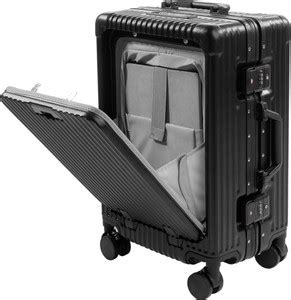 PYB Quest Cabin Suitcase 8 Wheels - 20 inch Black - Price in India ...