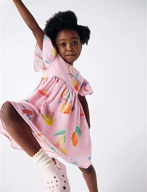 Buy Pure Cotton Fruit Dress (2-8 Yrs) at Marks & Spencer