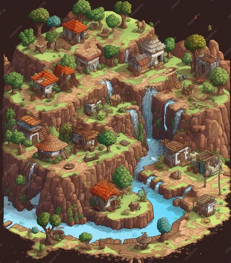 Image result for Village Map 2D Array in Python