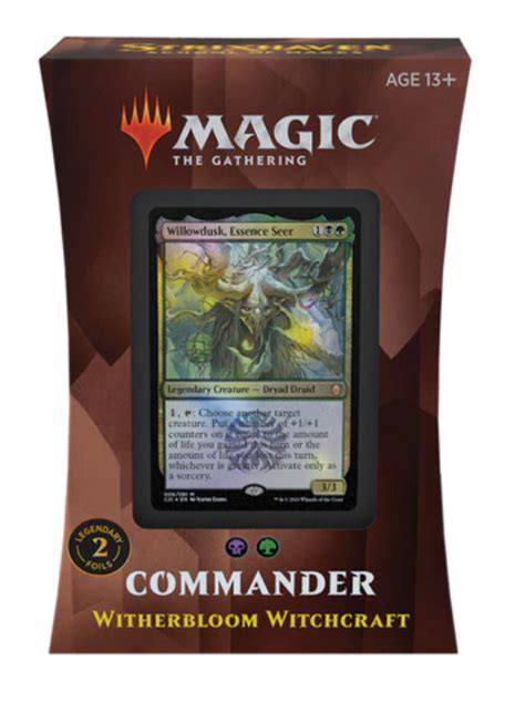 Commander 2021 Decks - Strixhaven School of Mages – Mythicos