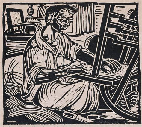 Printing Press - Chittaprosad Bhattacharya - Bengal School Art - Indian ...