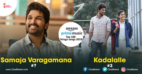 Here Are The Top 100 Telugu Songs Of 2019, According To Amazon Prime M