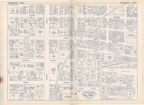 McKeesport, Pennsylvania 1950 – WardMaps LLC