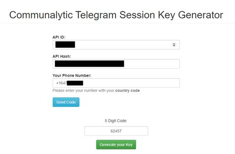 Image result for How to Get Telegram API Key