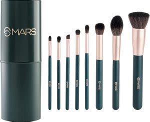 MARS Tools of Titan Makeup Brush Set With Holder | Ultra Soft Bristles ...