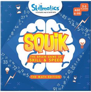 Skillmatics Squik | The Brain Game of Skill and Speed (Math Edition ...
