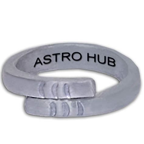 ASTRO HUB® Ranga Metal Ring for Fat Loss/Weight Loss for Men and Women ...