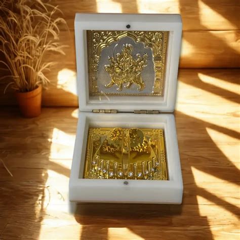 Durga Darbar - Beautiful Gold Plated Figure – Dharmik