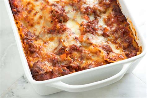 Perfect Sausage and Beef Lasagna Recipe