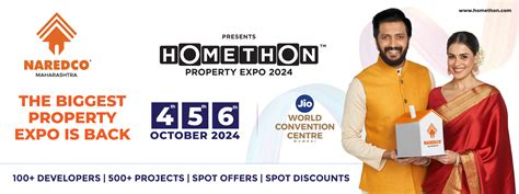 NAREDCO Maharashtra’s Homethon Property Expo 2024 at JWC