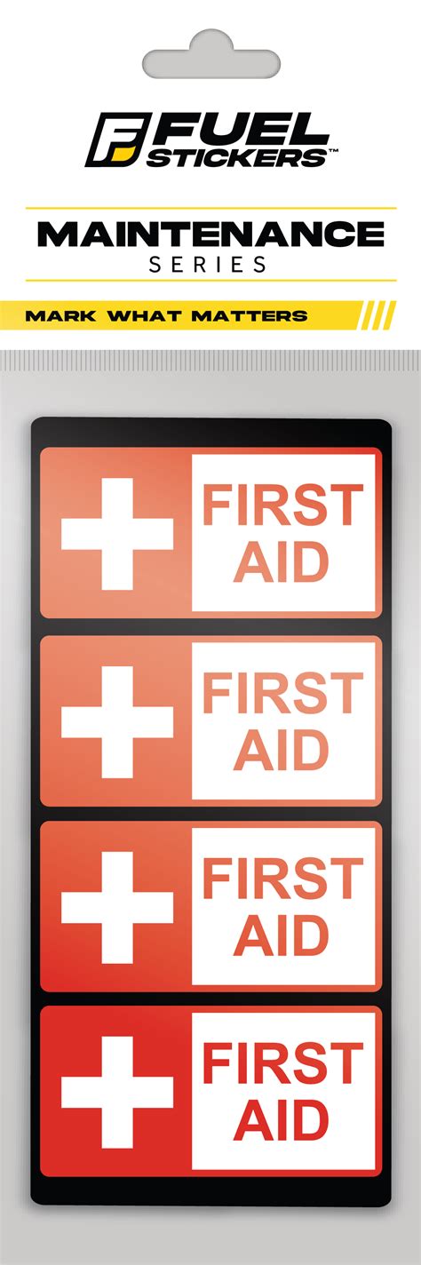 Image result for First Aid Sticker