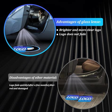 Buy Car Door Lights Projector for Door LED Light Logo for 3D Ghost ...