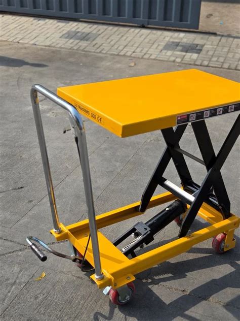 Hydraulic Lifting Table - Hydraulic Lift Table With Wheel Manufacturer ...