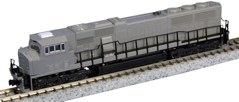 Kato USA Model Train Products EMD SD70MAC Undecorated N Scale Train ...