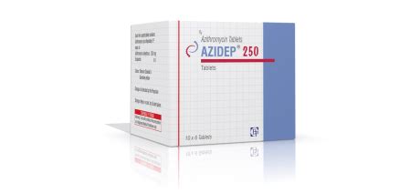 AZIDEP 250 MG Tablets Bennet Pharmaceuticals Ltd.