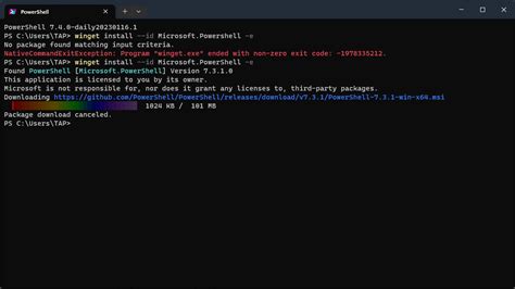 Image result for Winget Multicolor PowerShell Loading Bar