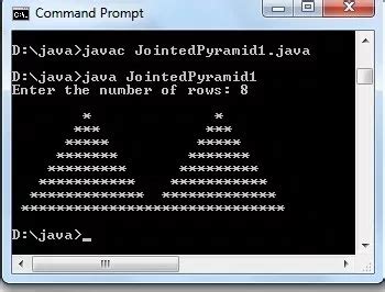 Image result for Java Pyramid Program Code