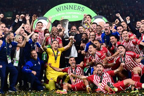 Olympiacos Wins Europa Conference League Title - tovima.com