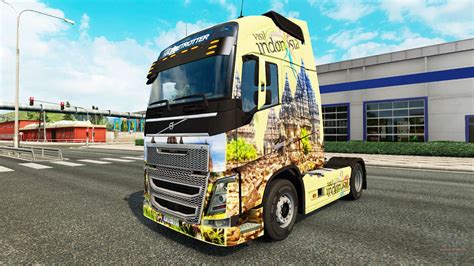 Indonesia skin for Volvo truck for Euro Truck Simulator 2