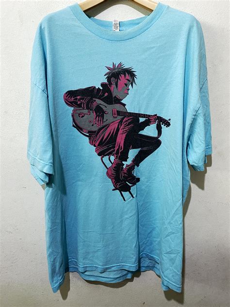 Gorillaz band T-shirt | Gorillaz shirt, Band tshirts, Shirts